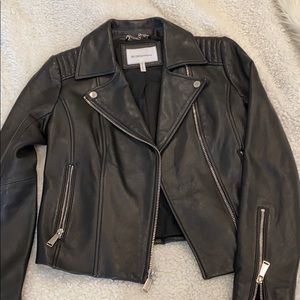 BCBGeneration leather jacket xs
